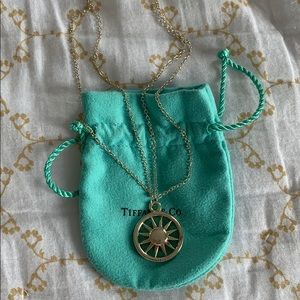 Tiffany & Co. celestial sterling silver necklace